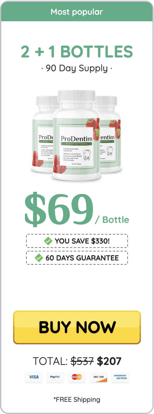 ProDentim 90 day supply